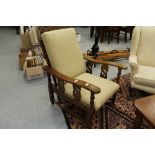 Oak Reclining Chair