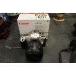 Canon E0S300 Camera & Sigma Lens