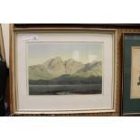 B. Eyre Walker - signed print - Dawn Flight