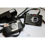 Leica m6 camera & Leica muni-lux camera