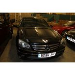 2008 Mercedes Benz CLC 200 CDI, Reg. BD58 JHF, black, 61k miles, good condition, V5 present, MOT