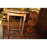 Small Table & Plate Rack