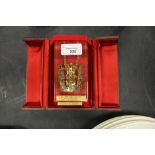 Boxed replica Korean gold crown