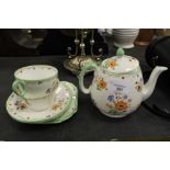 Shelley 'Posie Spray' part tea service A/F