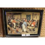 Print "The Peasant Dance" 1568 Pieter Brugel the Elder