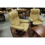 Pair of 'Stressless' Armchairs