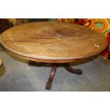 19th Century Walnut Breakfast table, possibly Gillows