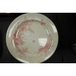 Edge, Malkin & Co set of 6 dinner plates in the Albany design with 1891-1903 trademark