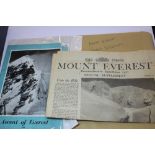 The Times Mount Everest Reconnaissance Expedition 1951 Special Supplement, together with Ascent of