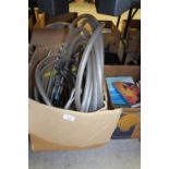 Box of climbing slings (Plastic Covered Steal Rope With Secured Loop Ends)