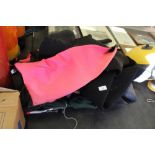 Collection of wet suits and dry suits