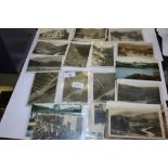 Collection of approx 60 early 20th Century and later Lake District postcards including two of