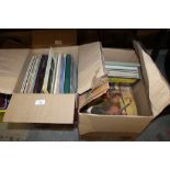 2 boxes of LP records - mainly classical