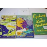 Briercliffe [Harold], two copies of Cycling Touring Guides No. 3 & No. 5, published by Temple Press,