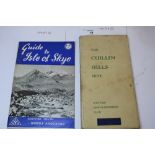 Folding map of The Cuillin Hills, Skye, published by the Scottish Mountaineering Club and printed by