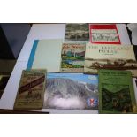 Brief Guide to the Lake District, published by Raleigh Press, and seven other maps/pamphlets/guides