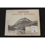 Wainwright [Alfred], Scottish Mountain Drawings - The Eastern Highlands, first edition, published by