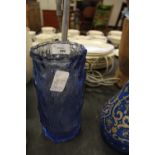 Blue Whitefriars Style Vase