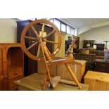 Elm spinning wheel