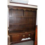 Oak dresser of Georgian design