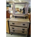 Art Nouveau chest of drawers