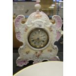 Porcelain clock