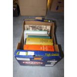 Box of local books, Mannex Directory's etc
