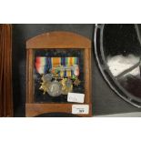 Group of WW1 medals to Corporal H. Ford
