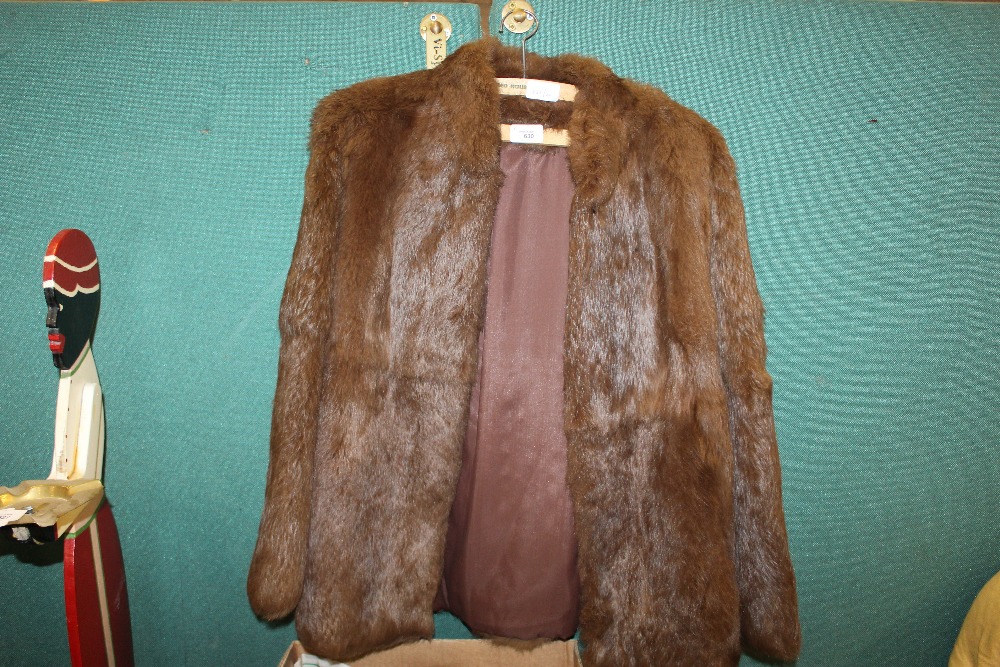 Ladies fur coat