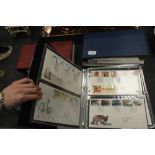 4 albums of First Day Covers