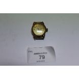 1950's/1960's ladies or boys Omega gold plated cased wristwatch, movement No. 14466387 (watch runs