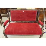 Edwardian settee