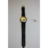1960's gents Omega Seamaster De Ville Automatic gold plated cased wristwatch, the dial with hour