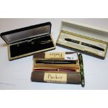 Schaeffer Fountain pen and four others