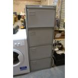 Lockable filing cabinet