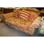 Barker & Stonehouse 2 seat settee and ottoman