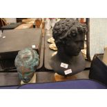 2 Greek style busts