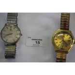 2 Tissot Seastar wrist watches