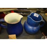 2 Wetheriggs Pottery Jugs - slightly chipped