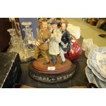 Franklin mint 'The Three Stooges' group