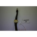 Everite plated gold cased ladies watch