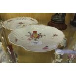 19th century English porcelain dish