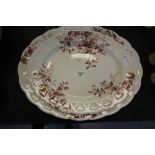Pair of Booths's Washington design meat plates