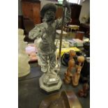 Cast metal figure, cavalier