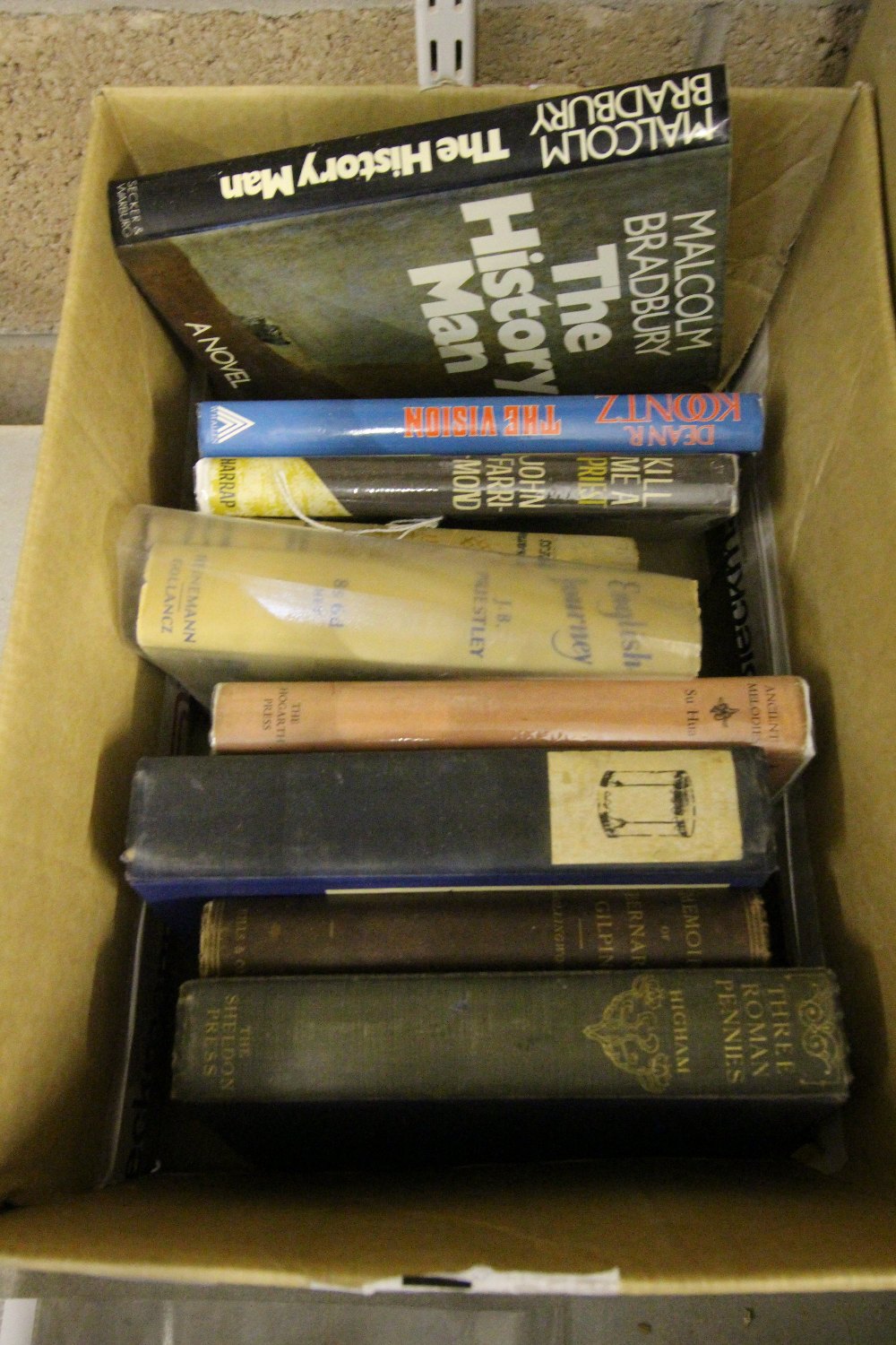 Box of mixed literature inc Ancient Melodies