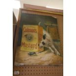 Colman’s mustard advertising print (af)