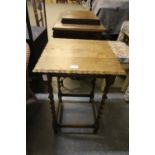 Oak occasional table