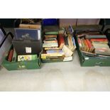 5 Boxes of various books