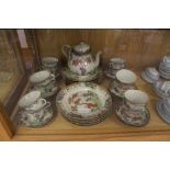 Chinese Famille Rose tea set