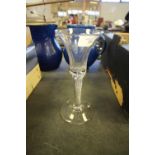 Air Twist Wine Glass c 1750
